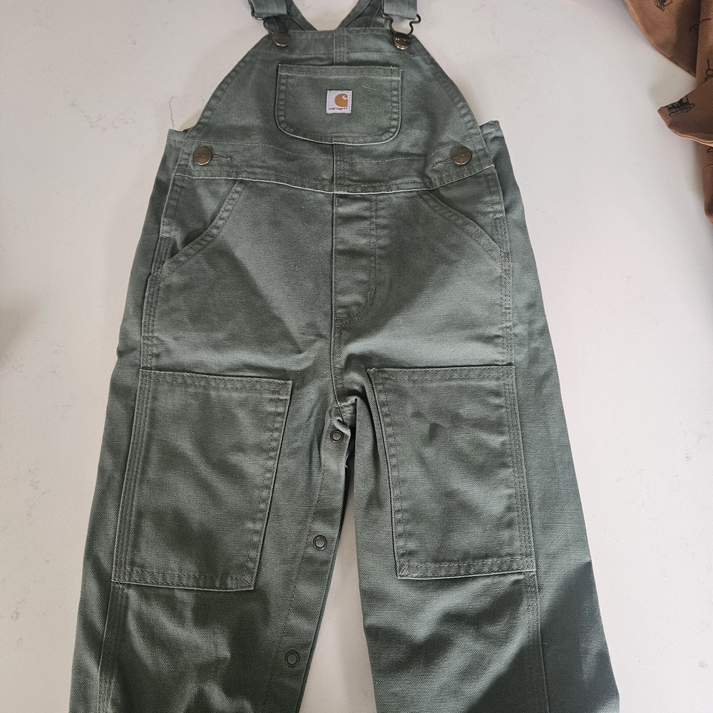 Carhartt Green Utility Overalls - Durable Workstyle